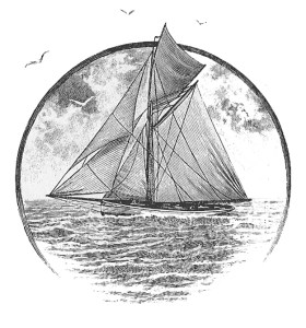 A large sailboat